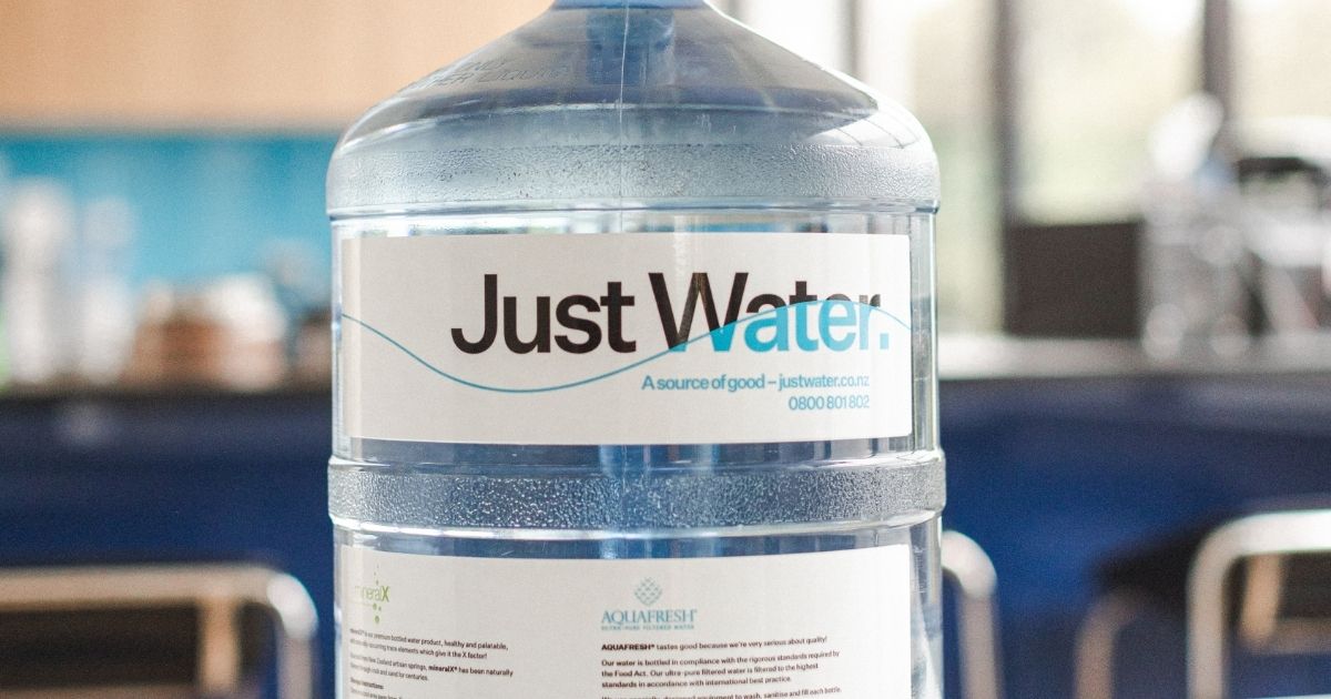 Just Water 15L bottle of great-tasting filtered water