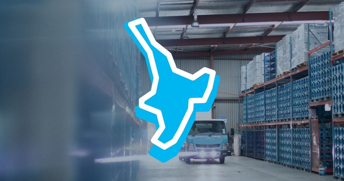 Just Water delivers water to select areas in the North Island