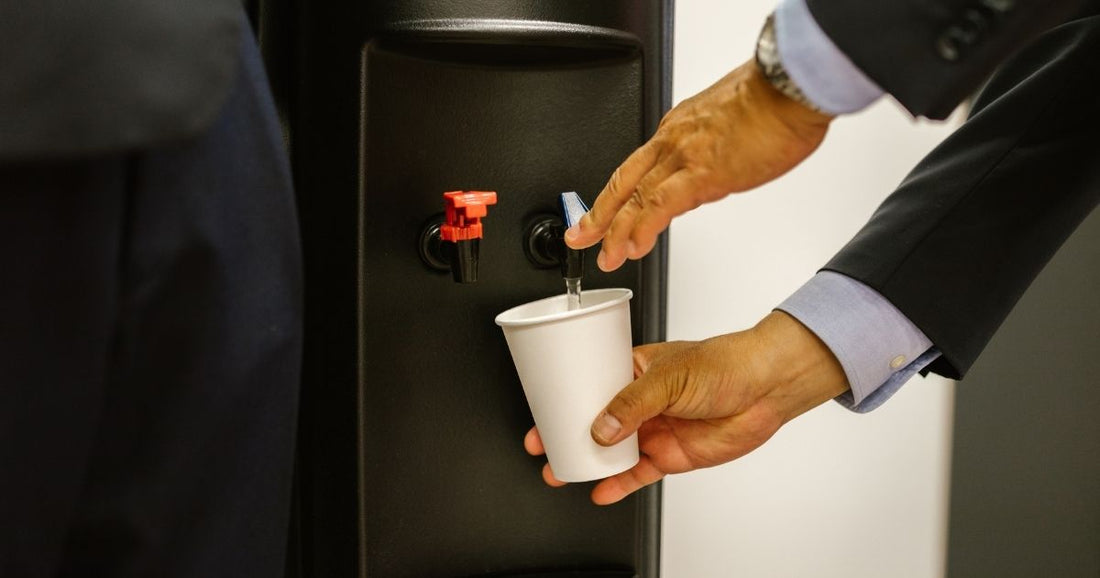 Water cooler in the workplace