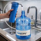 Bench Top Filter Kit used in a business kitchen