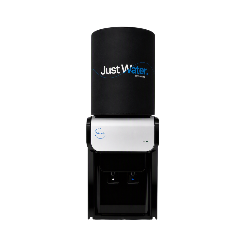 Just Water Black Benchtop Water Cooler