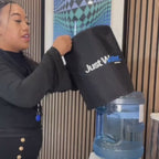 Paris explaining the Easy-Fill Just Water unit